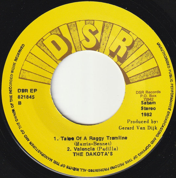 The Dakota's : Blue Star / Theme From Shane (7", EP)