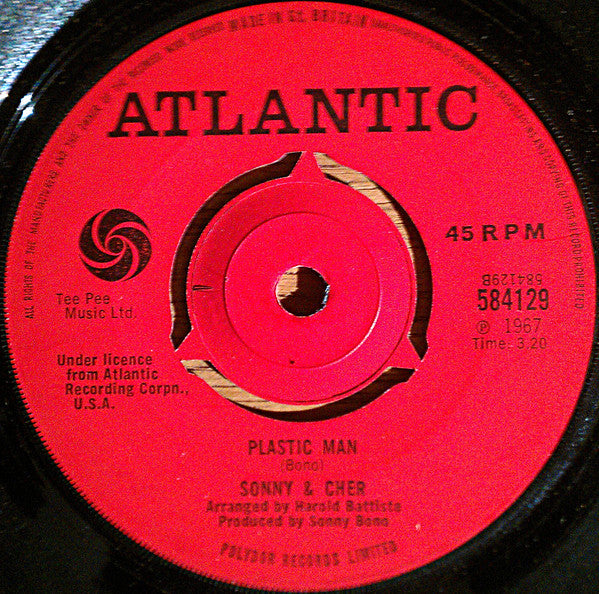 Sonny & Cher : It's The Little Things (7", Single)