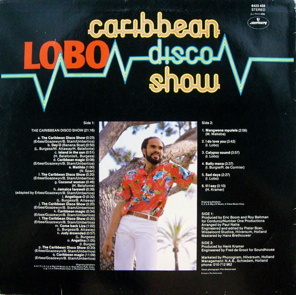 Lobo : The Caribbean Disco Show (LP, Album)