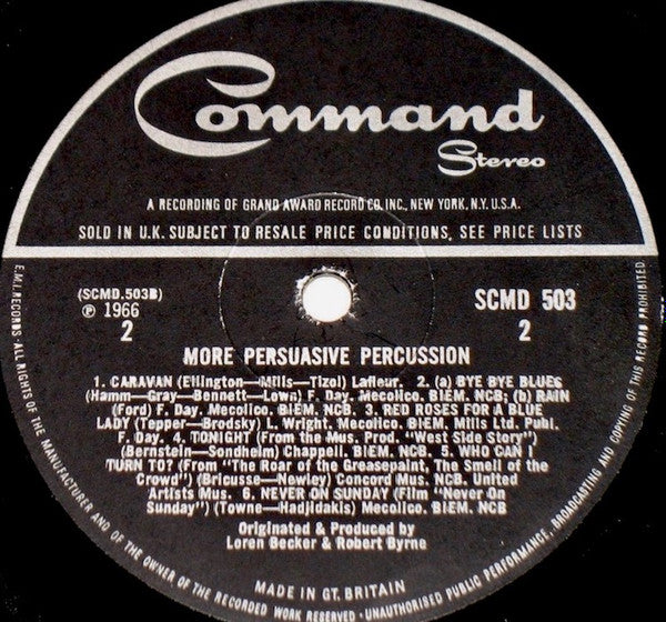 Various : More Persuasive Percussion (LP, Album)