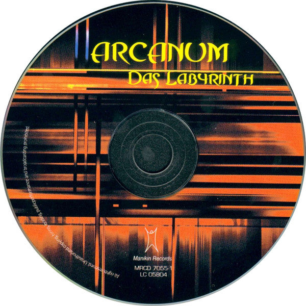 Arcanum Feat. Roughi Ebert : Das Labyrinth (2xCD, Album, Ltd)
