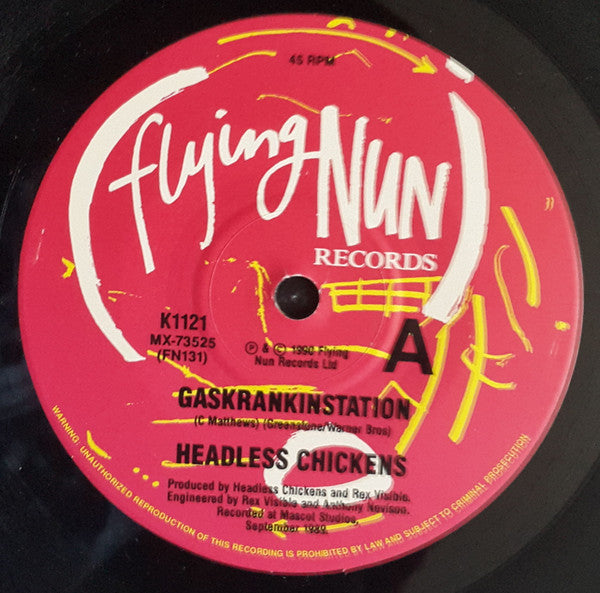 Headless Chickens : Gaskrankinstation / Crash Hot (7", Single, Ltd)