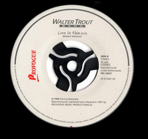 Walter Trout Band : The Love That We Once Knew (7", Single)