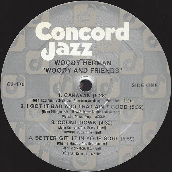 Woody Herman : Woody And Friends (LP)