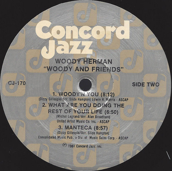 Woody Herman : Woody And Friends (LP)