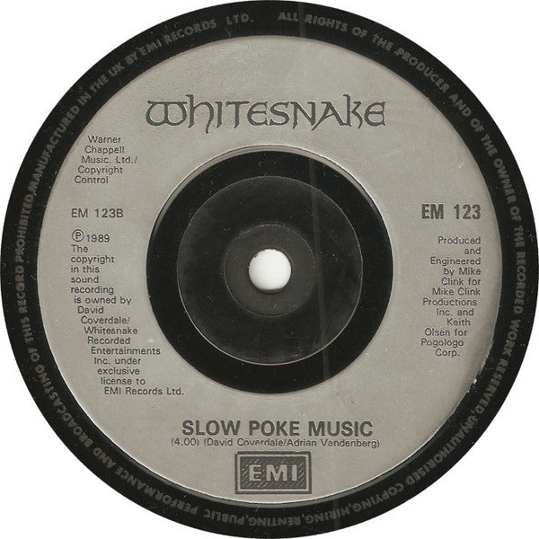 Whitesnake : Fool For Your Loving (7", Single, Mou)