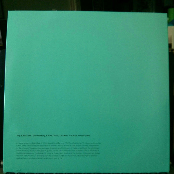 Boy & Bear : Limit Of Love (LP, Album)