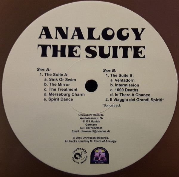 Analogy : The Suite (LP, Album, RE, Yel)
