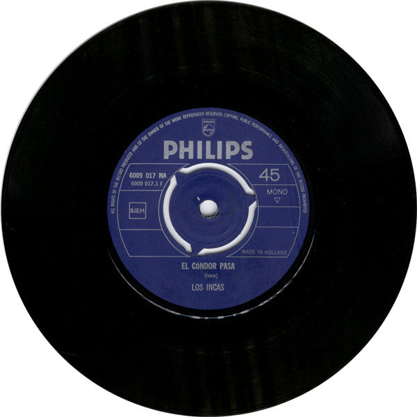 Los Incas : El Cóndor Pasa / O'Cangaceiro (7", Single, Mono)