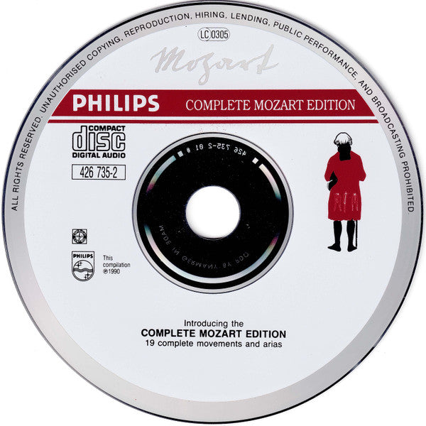 Wolfgang Amadeus Mozart : Mozart 200 (Weltstars Präsentieren Die Höhepunkte Aus Der Ersten Vollständigen Mozart Edition) (CD, Ltd, Smplr)