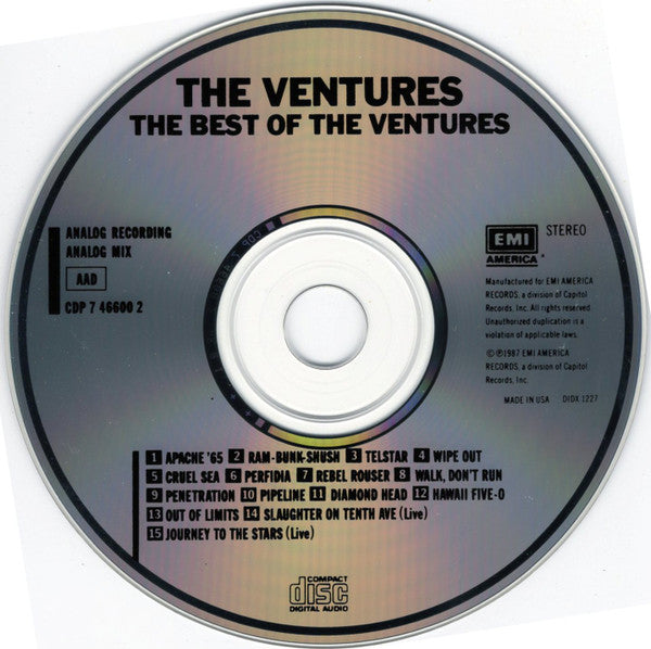 The Ventures : The Best Of The Ventures (CD, Comp)