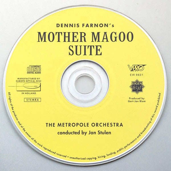 Dennis Farnon, Metropole Orchestra : Mother Magoo Suite (CD, Album)