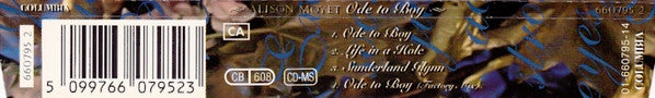 Alison Moyet : Ode To Boy (CD, Maxi)