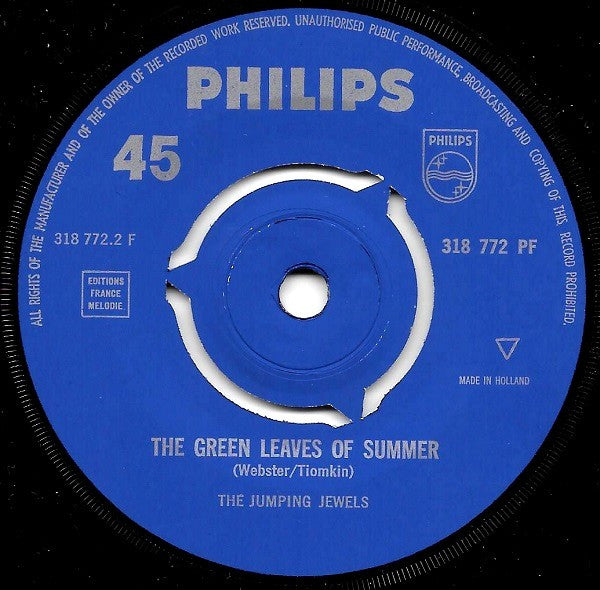 The Jumping Jewels : Outlaw / The Green Leaves Of Summer (7")