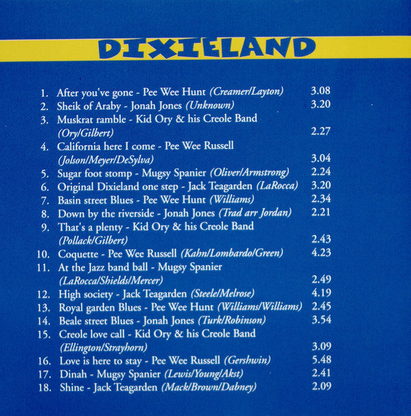 Various : Dixieland (CD, Comp, RM)