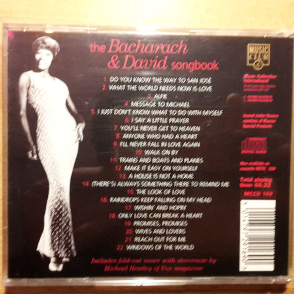 Dionne Warwick : Dionne Warwick Sings The Bacharach & David Songbook  (CD, Comp, Ltd)
