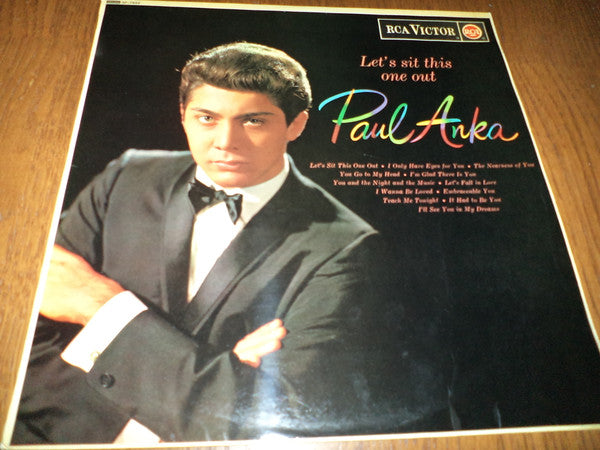 Paul Anka : Let's Sit This One Out (LP, Quad, RE)