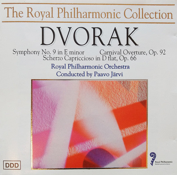 Antonín Dvořák - Royal Philharmonic Orchestra, Paavo Järvi : Symphony No. 9 In E Minor / Carnival Overture, Opus 92 / Scherzo Capriccioso In D Flat, Opus 66 (CD)