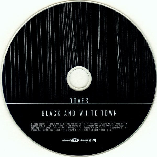 Doves : Black And White Town (CD, Single, Enh)