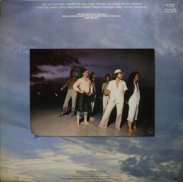 Firefall : Undertow (LP, Album)