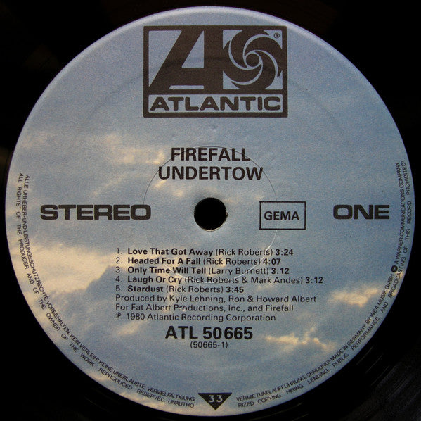 Firefall : Undertow (LP, Album)