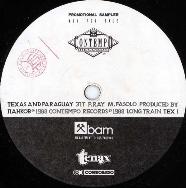 Pankow : Texas And Paraguay (7", S/Sided, Promo)