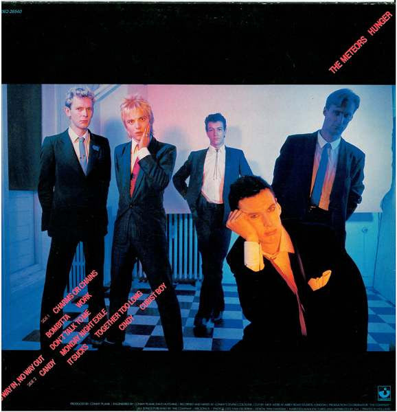 The Meteors : Hunger (LP, Album)