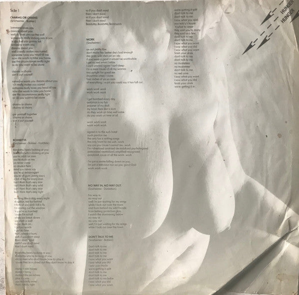 The Meteors : Hunger (LP, Album)