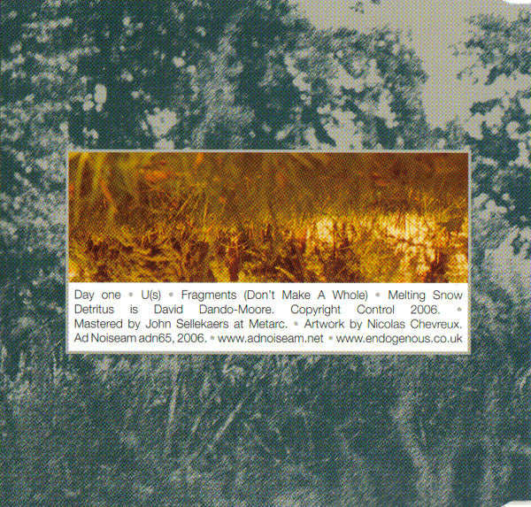 Detritus : Thresholds (CD, EP)