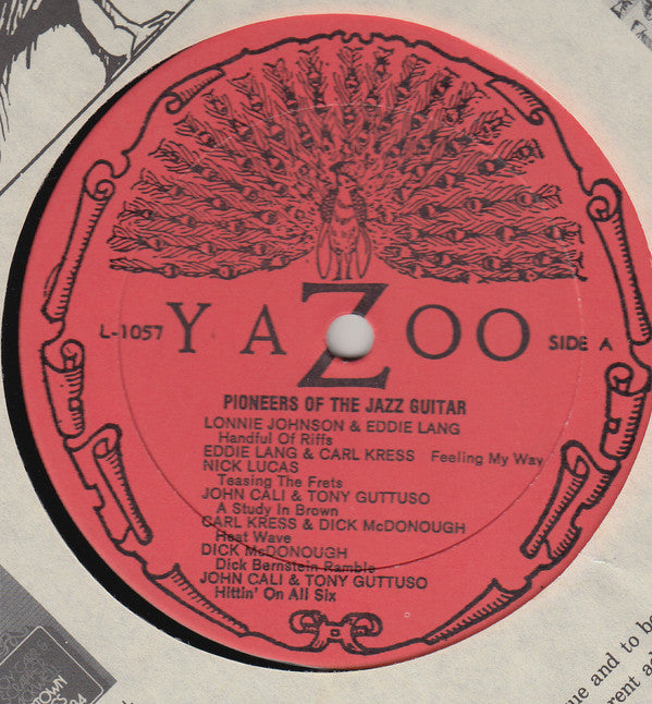 Various : Pioneers Of The Jazz Guitar (LP, Comp, Ora)