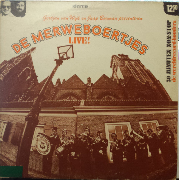De Merweboertjes : Live! (LP, Album)