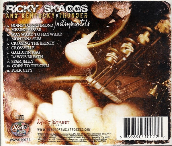 Ricky Skaggs & Kentucky Thunder : Instrumentals (CD, Album)