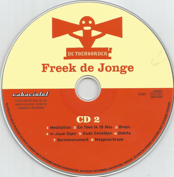 Freek de Jonge : De Toehoorder (2xCD, Album)