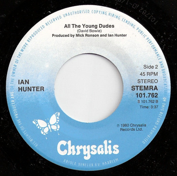 Ian Hunter : We Gotta Get Out Of Here (7", Single)