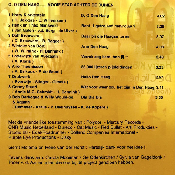 Various : O O Den Haag (CD, Comp)