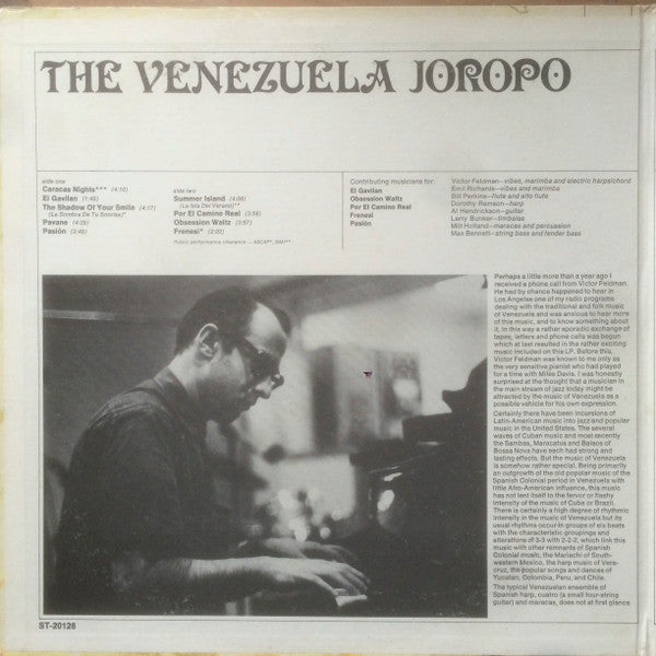 Victor Feldman : The Venezuela Joropo (LP, Album, Mono, Promo)