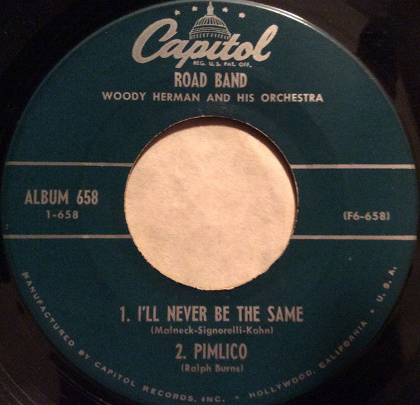 Woody Herman And His Third Herd : Road Band - Part 1 (7", EP)