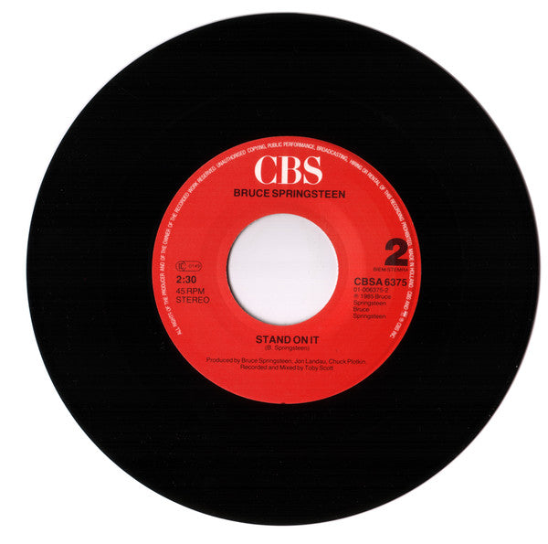 Bruce Springsteen : Glory Days (7", Single, RP)