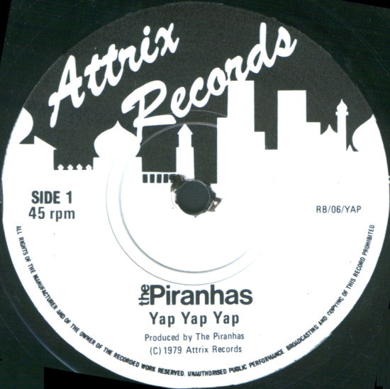 The Piranhas : Yap - Yap - Yap (7", Single)