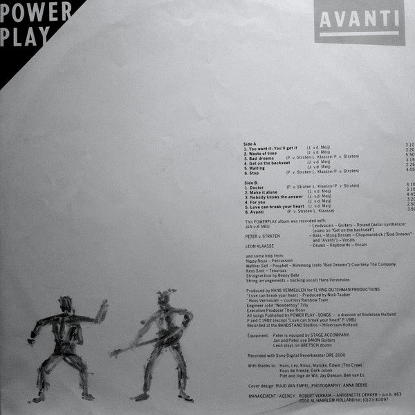 Powerplay (4) : Avanti (LP, Album)