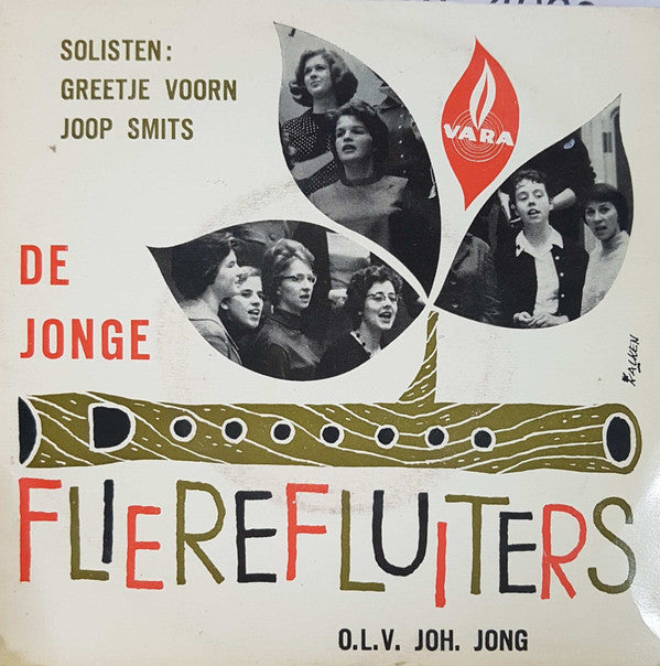 De Jonge Flierefluiters Solisten: Greetje Voorn, Joop Smits (2) : De Jonge Flierefluiters (7", EP)