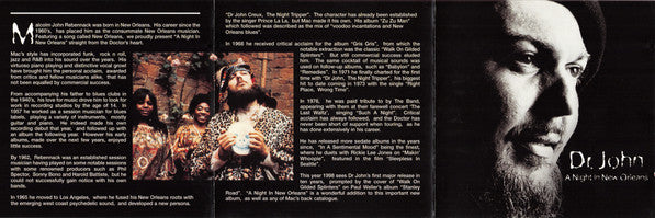Dr. John : A Night In New Orleans (CD, Album, Comp)