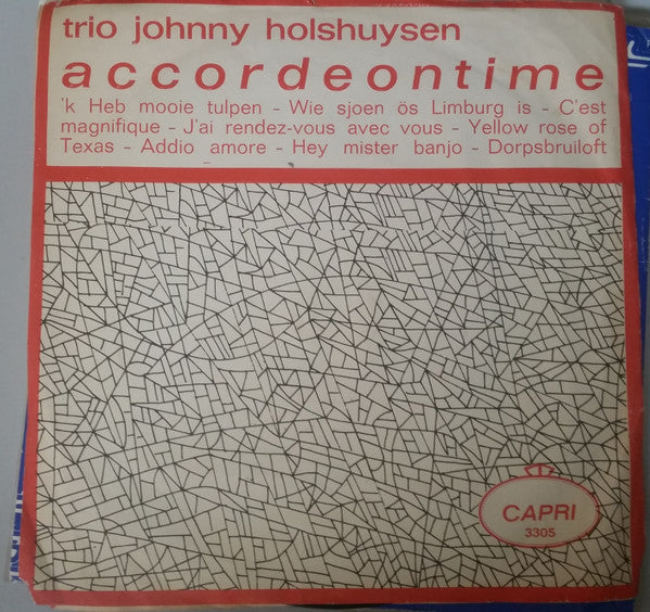 Trio Johnny Holshuysen : Accordeontime (7", MiniAlbum)