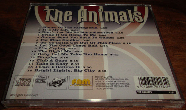 The Animals : British Invasion (CD, Album, Comp)
