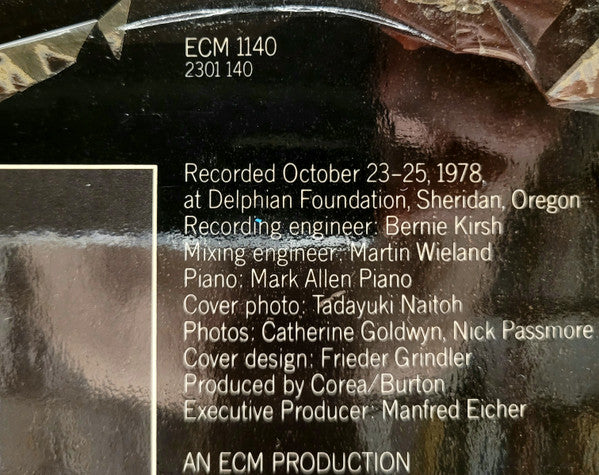 Gary Burton / Chick Corea : Duet (LP, Album)