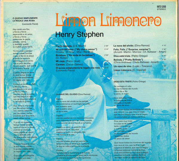 Henry Stephen : Limon Limonero (LP, Album)