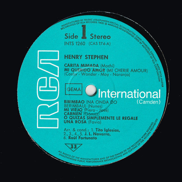 Henry Stephen : Limon Limonero (LP, Album)