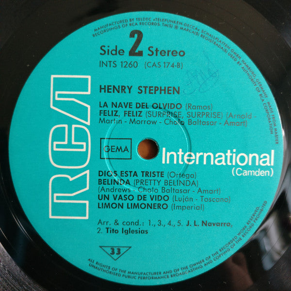 Henry Stephen : Limon Limonero (LP, Album)