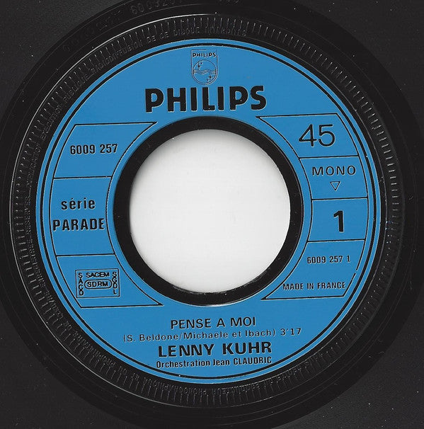 Lenny Kuhr : Pense A Moi  /Julien (7", Single, Mono)