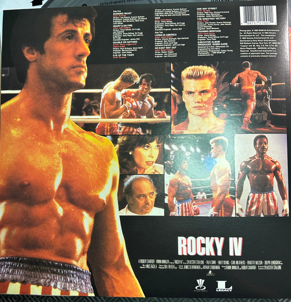 Various : Rocky IV - Original Motion Picture Soundtrack (LP, Comp, RE)